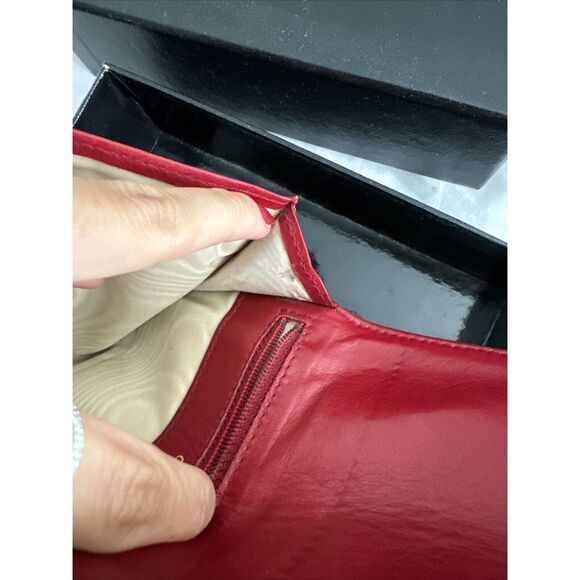 CHANEL Red Caviar Leather Timeless French Wallet W/Box - Picture 14 of 16